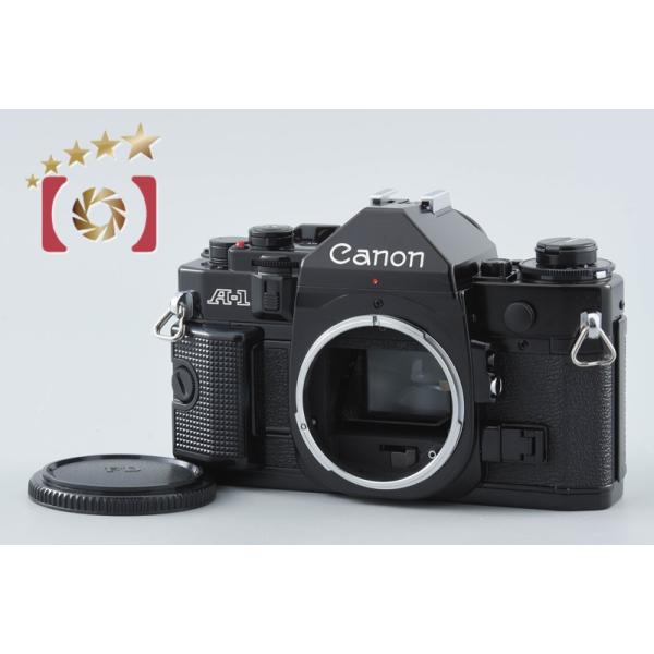【中古】Canon キヤノン A-1 ブラック フィルム一眼レフカメラ