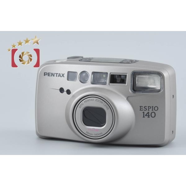 【中古】PENTAX ペンタックス ESPIO 140 シルバー コンパクトフィルムカメラ