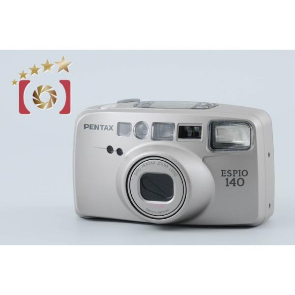 【中古】PENTAX ペンタックス ESPIO 140 シルバー コンパクトフィルムカメラ