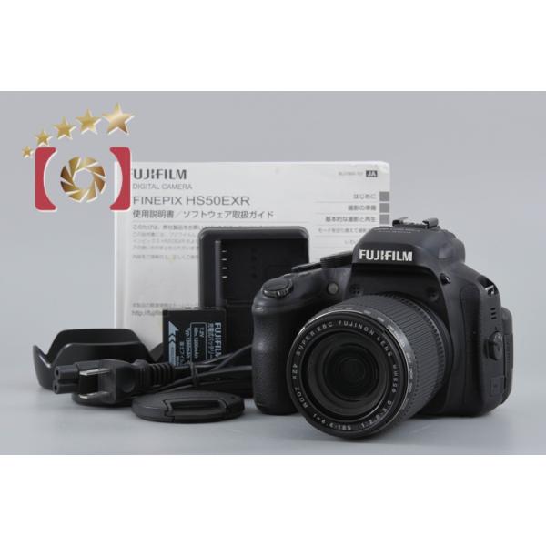【中古】FUJIFILM 富士フイルム FINEPIX HS50EXR ブラック コンパクトデジタルカメラ