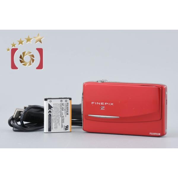 【中古】FUJIFILM 富士フイルム FINEPIX Z950EXR レッド コンパクトデジタルカメラ