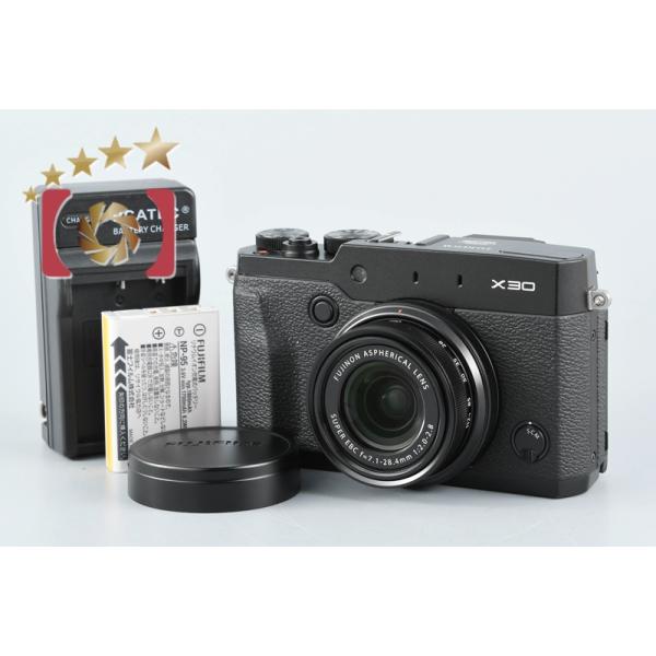 美品 FUJIFILM フジフィルム X30 フジフィルム コンデジ ブラック 富士フイルム FUJIFILM X30 価格比較 - 価格.com