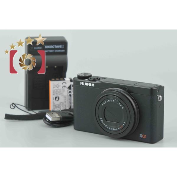 【中古完動品】フジフイルム XQ1 FUJIFILM ブラック five-star-camera_fujifilm-xq1-