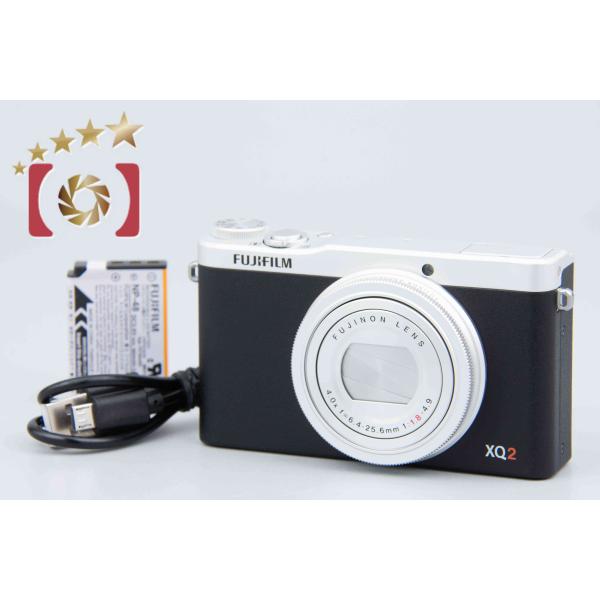 【中古】FUJIFILM 富士フィルム XQ2 ブラック コンパクトデジタルカメラ