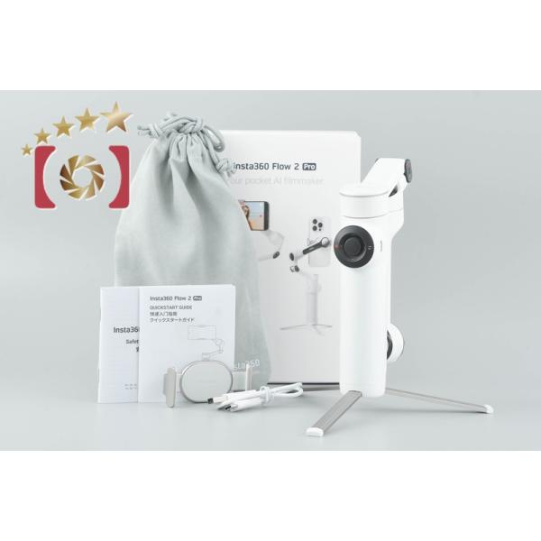 Insta360 flow（中古・美品） 中古】Insta360 インスタ360 Flow 2 Pro サミット・ホワイト