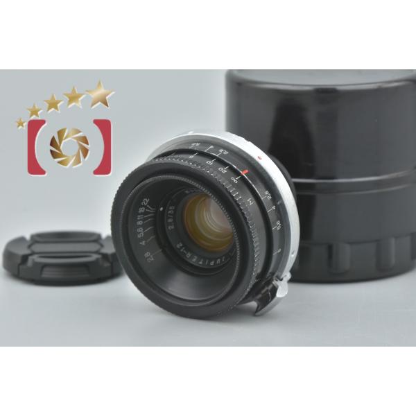 未使用品 Jupiter-12 35mm f2.8 コンタックスrfマウント 1 中古】Jupiter-12 ジュピター 35mm f/2.8 コンタックスRF