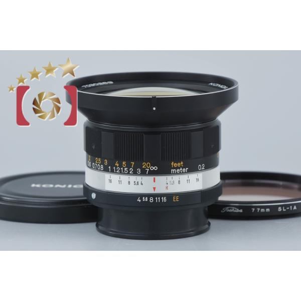 【中古】Konica コニカ HEXANON 21mm f/4 EE 中古】Konica コニカ HEXANON 21mm f/4 EE : 中古カメラのファイブ