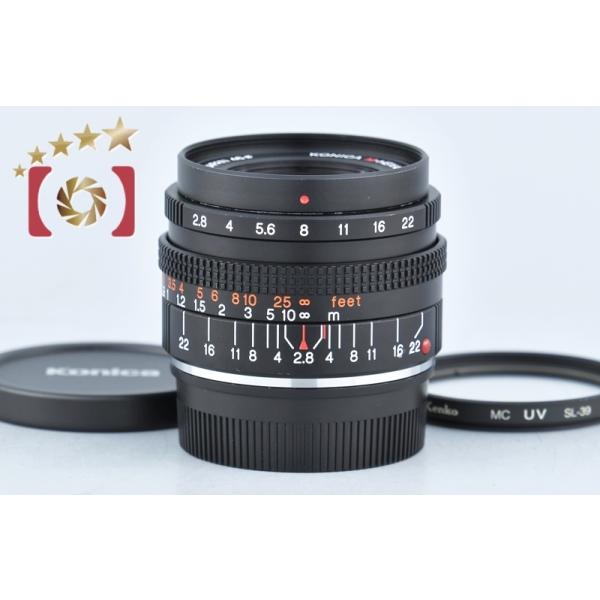 中古】Konica コニカ M-HEXANON 28mm f/2.8 ライカMマウント : 中古