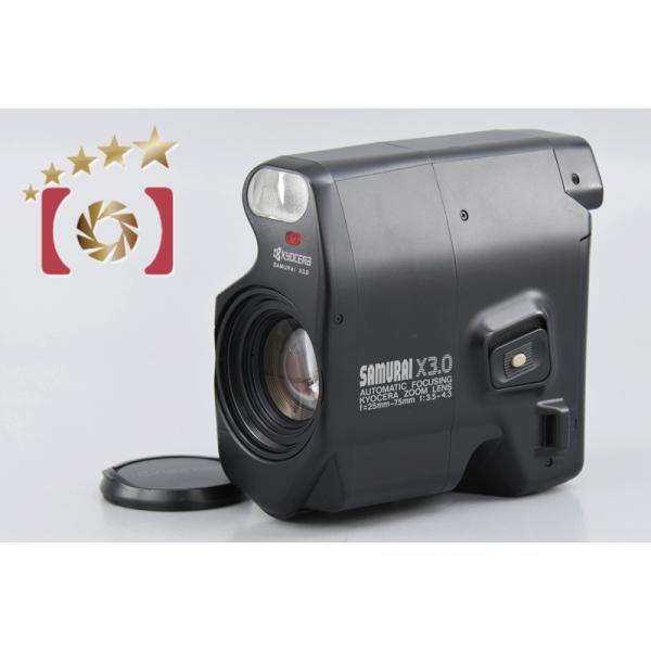 KYOCERA コンパクトフィルムカメラ SAMURAI X3.0 中古】KYOCERA 京セラ SAMURAI X3.0 コンパクトフィルムカメラ : 中古