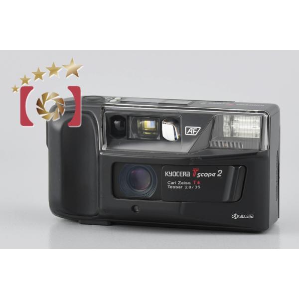 中古】KYOCERA 京セラ T SCOPE 2 コンパクトフィルムカメラ : 中古
