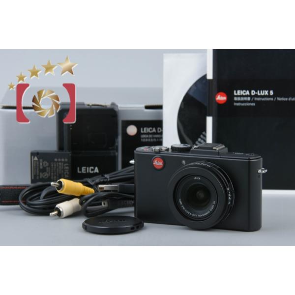 ライカ 【中古】Leica D-LUX 5 ブラック コンパクトデジタル ライカ 【中古】Leica D-LUX 5 ブラック コンパクトデジタル