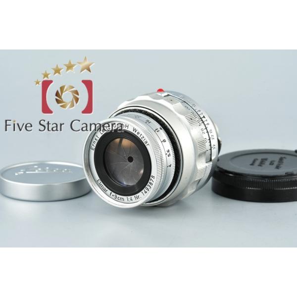 好評正規品にて期間延長 中古 F 4 テレビ オーディオ カメラ Leica 沈胴式 ライカ 90mm 第1世代 F 4 ライカmマウント Elmar 沈胴式 Leica Elmar 904 1st 0402 中古カメラのファイブスターカメラ