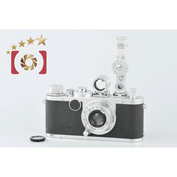 【中古】Leica ライカ Ic型 + Elmar 50mm f/3.5 14011 距離計付き