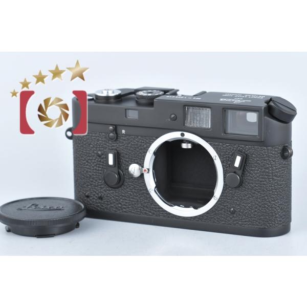 【2021.04 オーバーホール済】Leica ライカ M4 ブラッククローム レンジファインダーフィルムカメラ