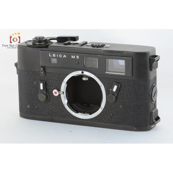 ライカ（Leica） 【中古】 M5 ブラック 後期3点吊り レンジ