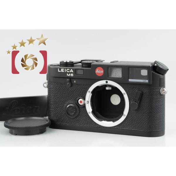 ライカ 【中古】Leica M6 0.85 ブラック レンジファインダー ライカ 【中古】Leica M6 0.85 ブラック レンジファインダー