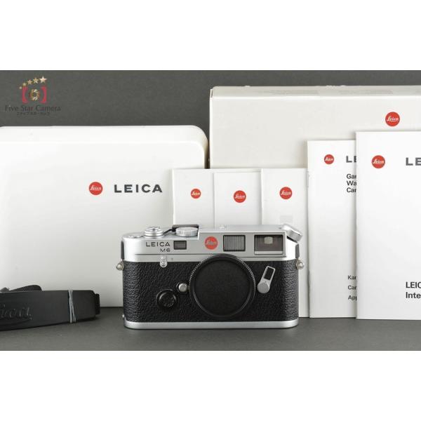ライカ 【中古】Leica M6 クローム レンジファインダーフィルム ライカ 【中古】Leica M6 クローム レンジファインダーフィルム