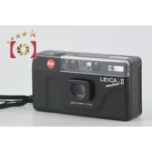【動作確認済】Leica Mini II ブラック ライカ フィルムカメラ 動作確認済】Leica Mini II ブラック ライカ フィルムカメラ