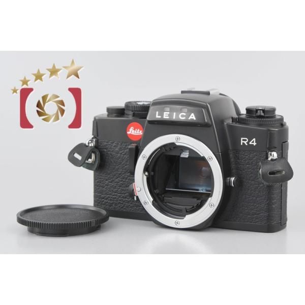 LEICA R4 一眼レフカメラ（フィルム） ケース付き ライカ（Leica） 【中古】Leica R4 ブラック フィルム一眼レフカメラ