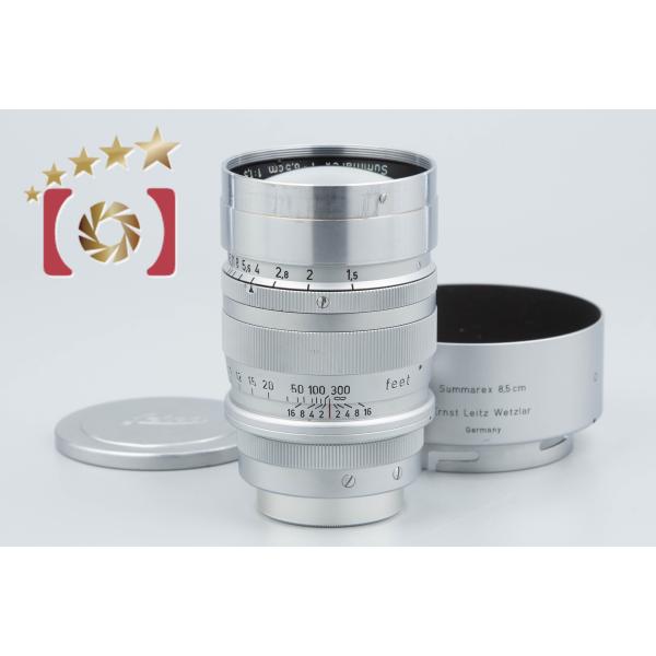 中古】Leica ライカ Summarex 85mm f/1.5 L39 ライカスクリュー 中古】Leica ライカ Summarex 85mm f/1.5 L39 ライカスクリュー
