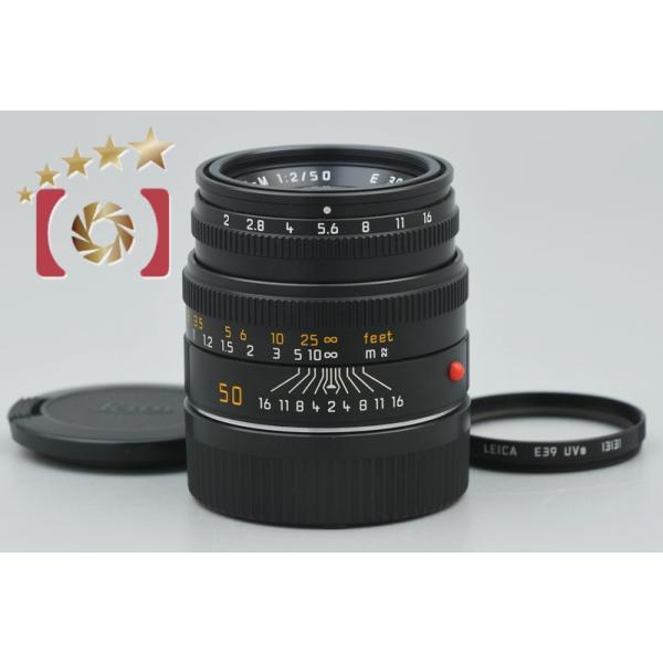 【中古】Leica ライカ SUMMICRON-M 50mm f/2 E39 第3世代 ブラック ライカ（Leica） 【中古】Leica SUMMICRON-M 50mm f/2 ブラック E39 第
