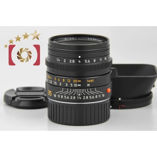 【中古】Leica ライカ SUMMILUX-M 35mm f/1.4 ASPH. E46 ブラック five-star-camera_leica-
