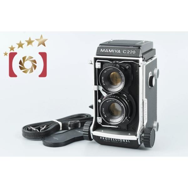 【動作確認済み】マミヤC220,sekor80,f3.7 マミヤC220プロフェッショナル + Sekor 80mm/F3.7 中古カメラ