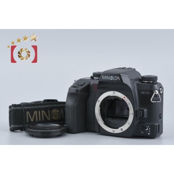 中古】MINOLTA ミノルタ α-7 フィルム一眼レフカメラ : 中古カメラの 