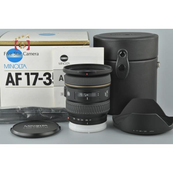 ミノルタ Minolta AF 17-35mm f3.5 Gレンズ Minolta AF 17-35mm F3.5 G