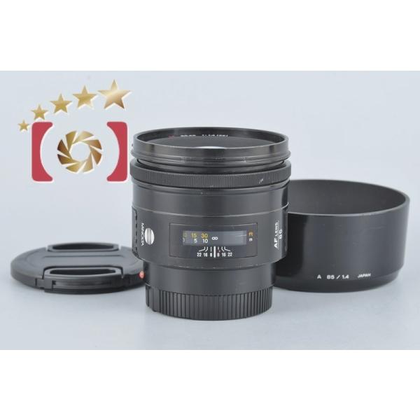 KONICA MINOLTA - 【中古】(ミノルタ) MINOLTA AF 85/1.4 旧 コニカミノルタ 【中古】MINOLTA ミノルタ AF 85mm f/1.4 旧