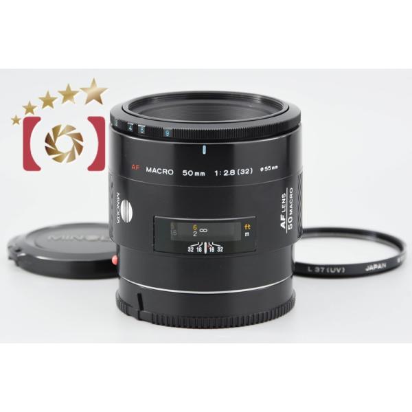 【中古】MINOLTA ミノルタ AF MACRO 50mm f/2.8 旧タイプ five-star-camera_minolta-af-