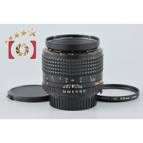 【中古】MINOLTA ミノルタ MD MACRO ROKKOR 50mm f/3.5 コニカミノルタ（KONICA MINOLTA） 【中古】MINOLTA ミノルタ MD MACRO