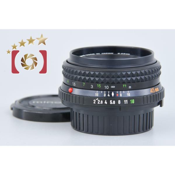 Minolta 45mm f2 md rokkor 中古 five-star-camera_minolta-md-