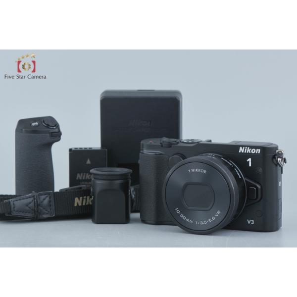 ニコン 【中古】Nikon 1 V3 プレミアムキット ブラック : 中古 ニコン 【中古】Nikon 1 V3 プレミアムキット ブラック : 中古
