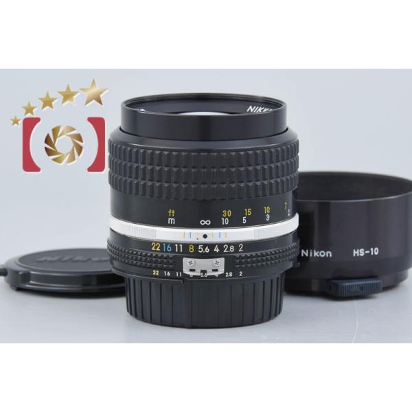 ニコン（Nikon） 【中古】Nikon Ai-S NIKKOR 85mm f/2 : 中古カメラの