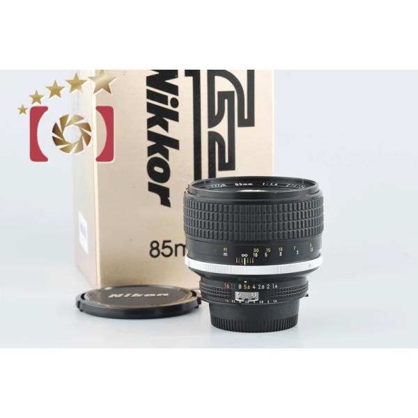 ニコン（Nikon） 【中古】Nikon Ai-S NIKKOR 85mm f/1.4 元箱付 : 中古