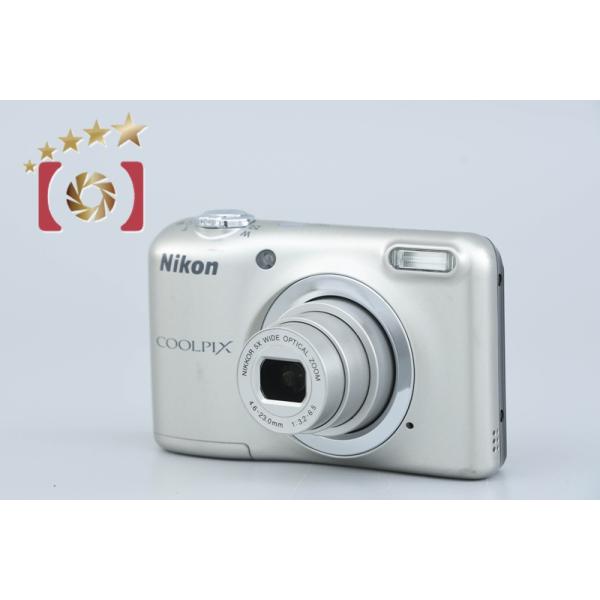 COOLPIX 【中古】Nikon ニコン A10 シルバー コンパクトデジタル
