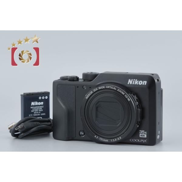 COOLPIX 【中古】Nikon ニコン A1000 ブラック コンパクト