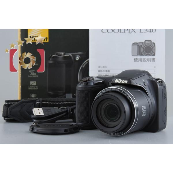 COOLPIX 【中古】Nikon ニコン L340 コンパクトデジタルカメラ 元箱