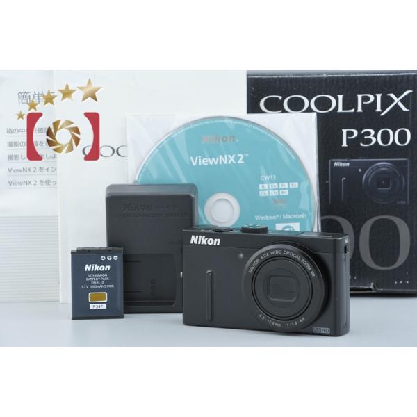 【中古】Nikon ニコン COOLPIX P300 コンパクトデジタルカメラ 元箱付き