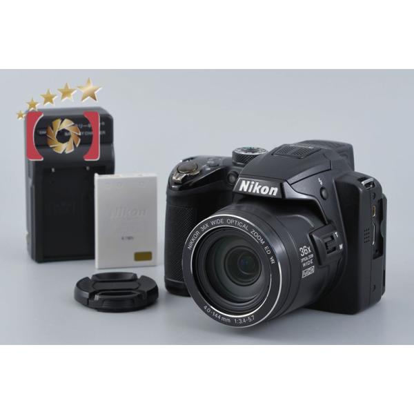 ニコン Nikon COOLPIX P500 ブラック コンデジ カメラ 中古 COOLPIX P ニコン コンデジ Nikon P500 ブラック 中古 新品SDカード