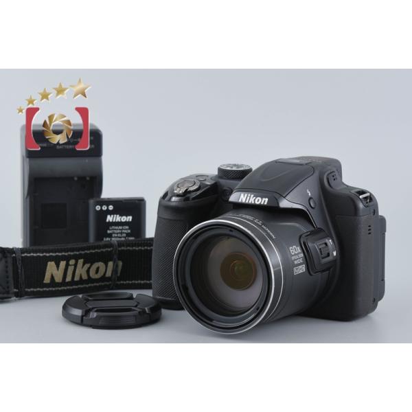 【中古】Nikon ニコン COOLPIX P600 ブラック コンパクトデジタルカメラ