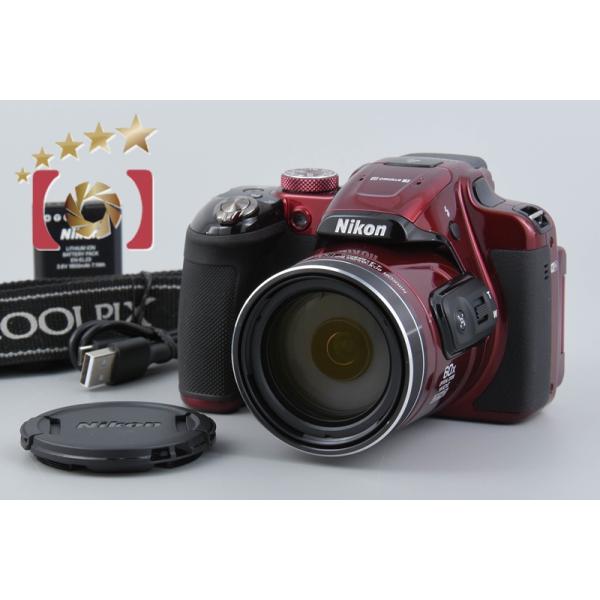 COOLPIX 【中古】Nikon ニコン P610 レッド コンパクトデジタル COOLPIX 【中古】Nikon ニコン P610 レッド コンパクトデジタル