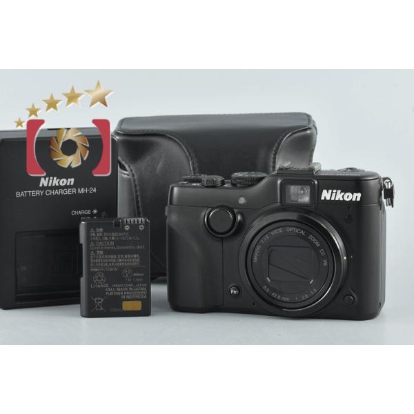COOLPIX 【中古】Nikon ニコン P7100 ブラック コンパクトデジタル