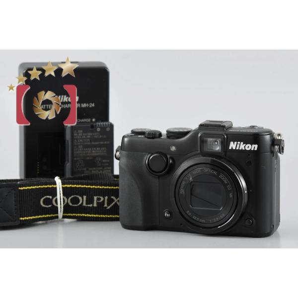COOLPIX 【中古】Nikon ニコン P7100 ブラック コンパクト COOLPIX 【中古】Nikon ニコン P7100 ブラック コンパクト