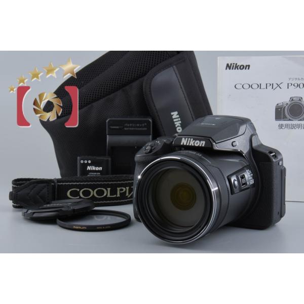 【中古】「非常に良い」Nikon デジタルカメラ COOLPIX P900 ブラック クールピクス P900BK COOLPIX 【中古】Nikon ニコン P900 ブラック コンパクトデジタル