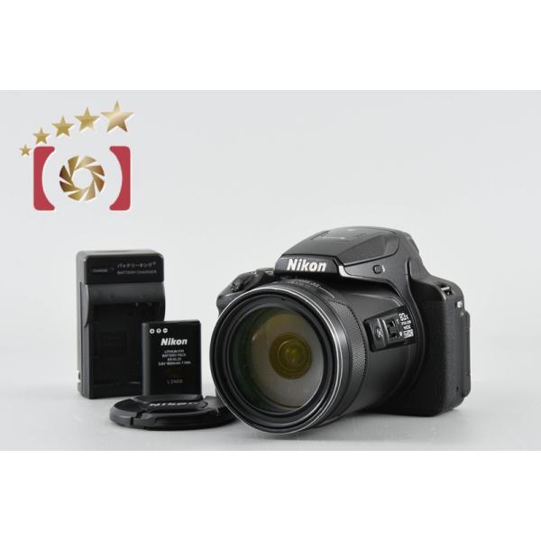 COOLPIX 【中古】Nikon ニコン P900 ブラック コンパクトデジタル
