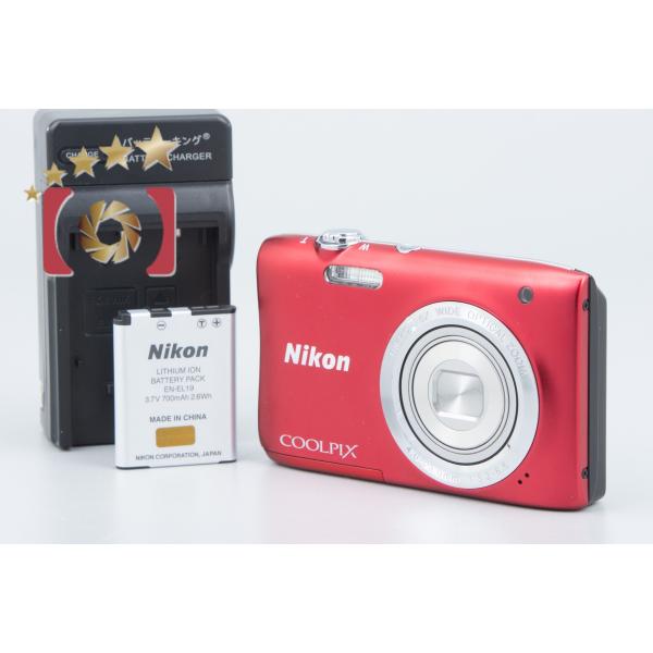 Nikon ニコン　COOLPIX クールピクス　S2900 デジカメ　レッド Amazon.com : Nikon digital camera COOLPIX S2900 (Red