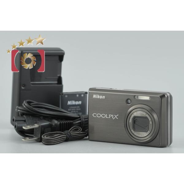 【中古】Nikon ニコン COOLPIX S600 アーバンブラック コンパクトデジタルカメラ