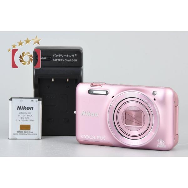 COOLPIX 【中古】Nikon ニコン S6600 シルキーピンク コンパクト